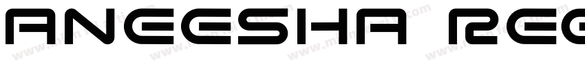 Aneesha Regular字体转换